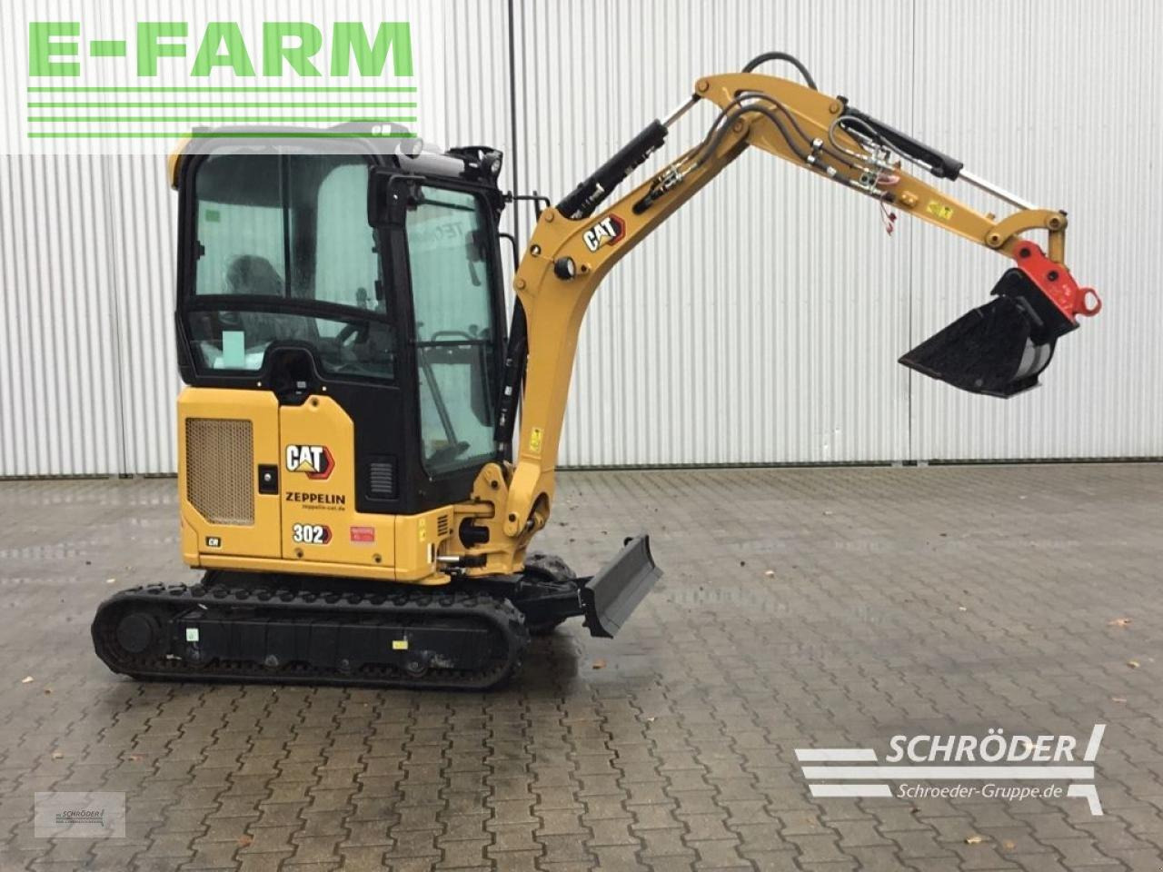 Caterpillar 302 cr - Minigraafmachine: afbeelding 1 Caterpillar 302 cr - Minigraafmachine: afbeelding 1