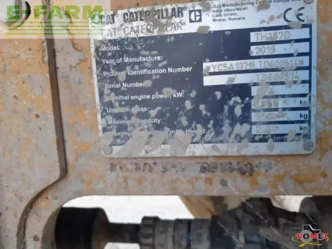 Verreiker Caterpillar th357d: afbeelding 6