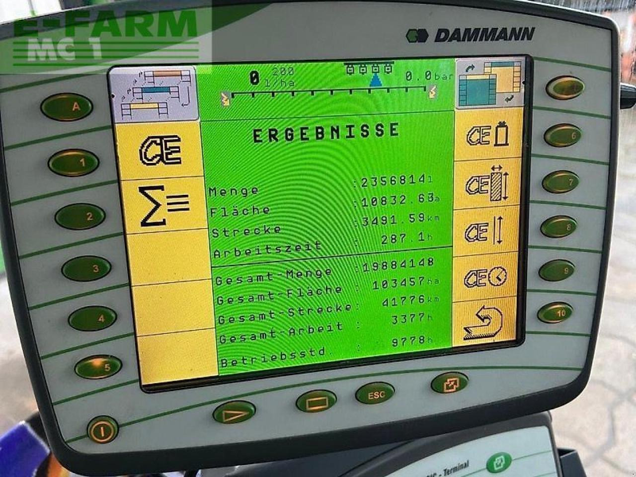 Getrokken veldspuit Dammann dtp 5000 profi-claas: afbeelding 11