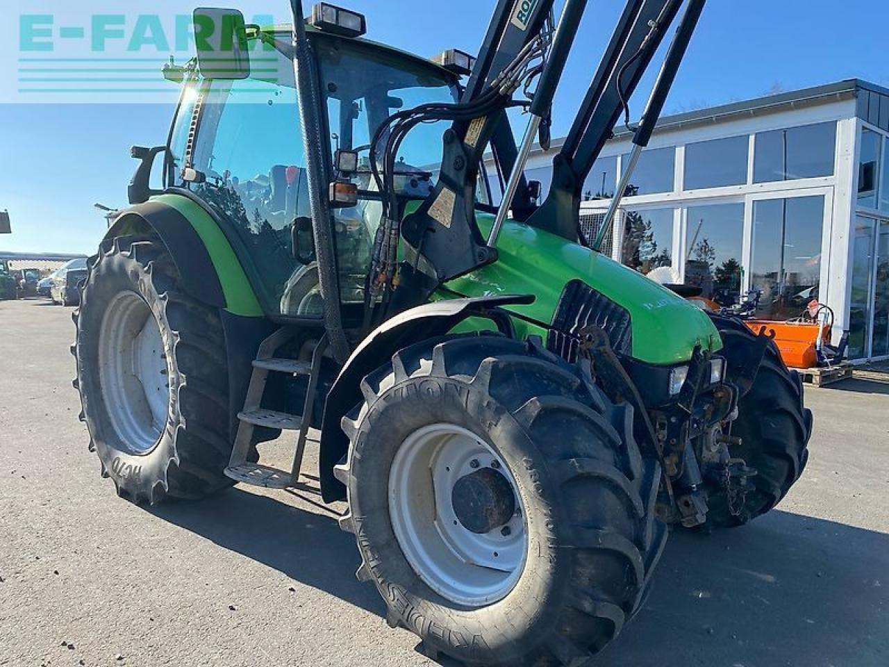 Deutz-Fahr agrotron 106 mit frontlader - Tractor: afbeelding 1 Deutz-Fahr agrotron 106 mit frontlader - Tractor: afbeelding 1