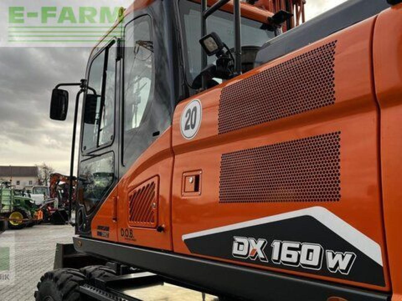 Doosan dx 160w-7 - Mobiele graafmachine: afbeelding 4 Doosan dx 160w-7 - Mobiele graafmachine: afbeelding 4
