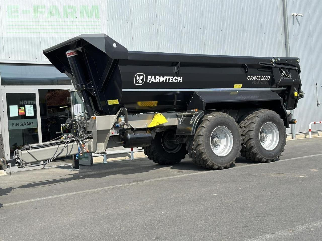 Farmtech gravis 2000 hardox black edition - Landbouwkipper: afbeelding 2 Farmtech gravis 2000 hardox black edition - Landbouwkipper: afbeelding 2