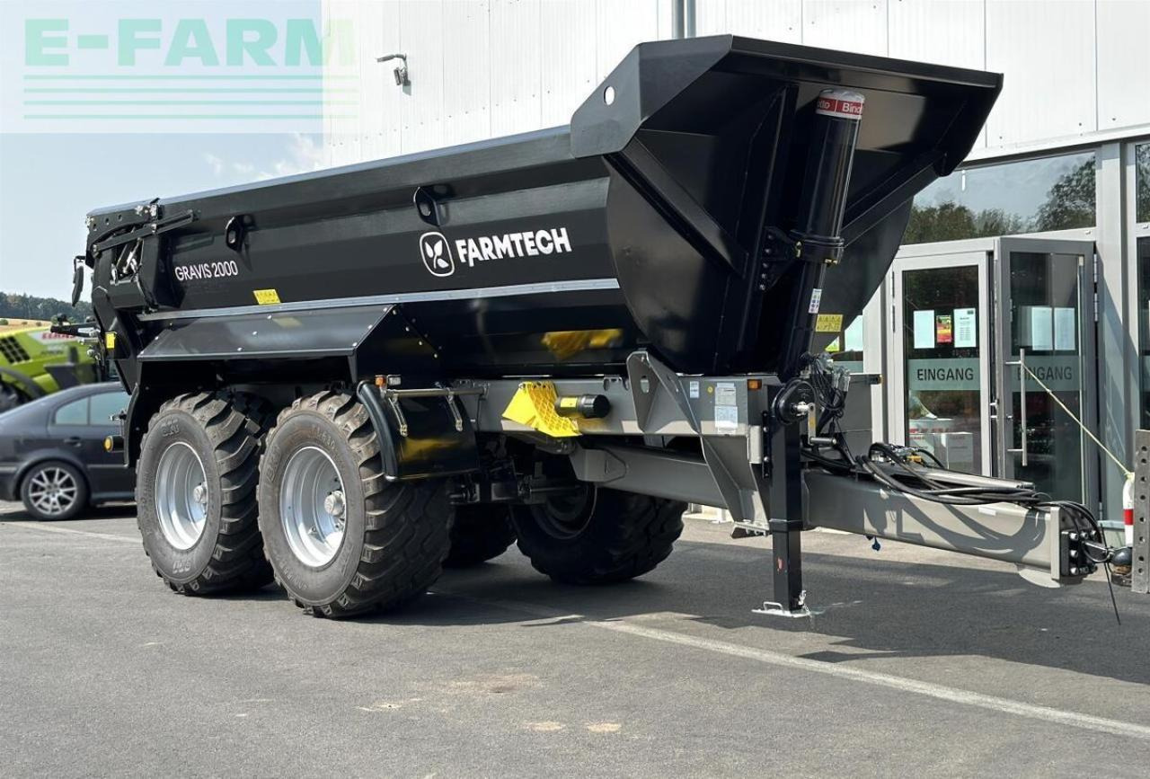 Farmtech gravis 2000 hardox black edition - Landbouwkipper: afbeelding 3 Farmtech gravis 2000 hardox black edition - Landbouwkipper: afbeelding 3