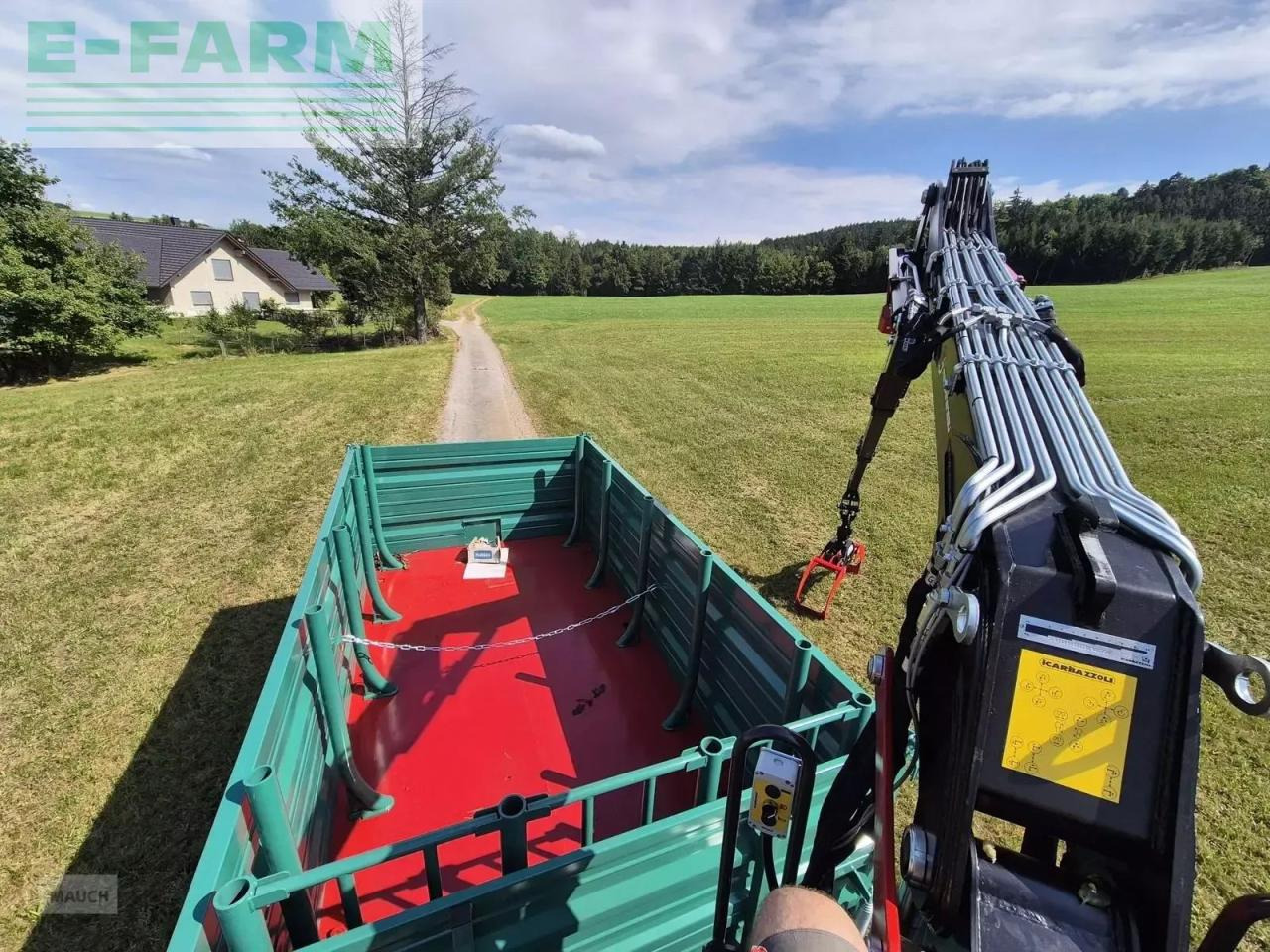 Farmtech tdk 1500f + kran - Landbouwkipper: afbeelding 3 Farmtech tdk 1500f + kran - Landbouwkipper: afbeelding 3