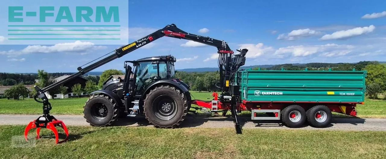 Farmtech tdk 1500f + kran - Landbouwkipper: afbeelding 1 Farmtech tdk 1500f + kran - Landbouwkipper: afbeelding 1