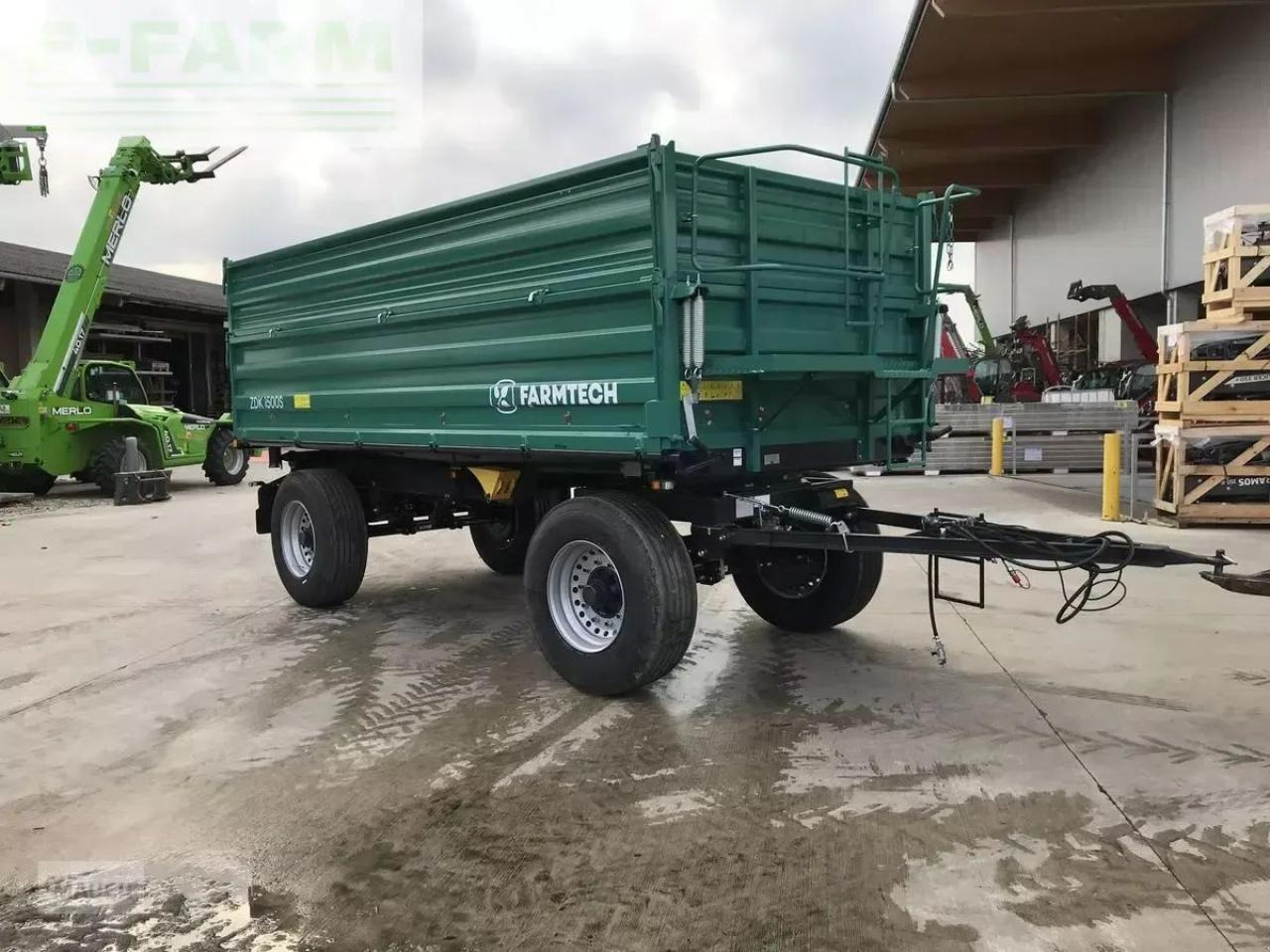Farmtech zdk 1500 - Landbouwkipper: afbeelding 1 Farmtech zdk 1500 - Landbouwkipper: afbeelding 1