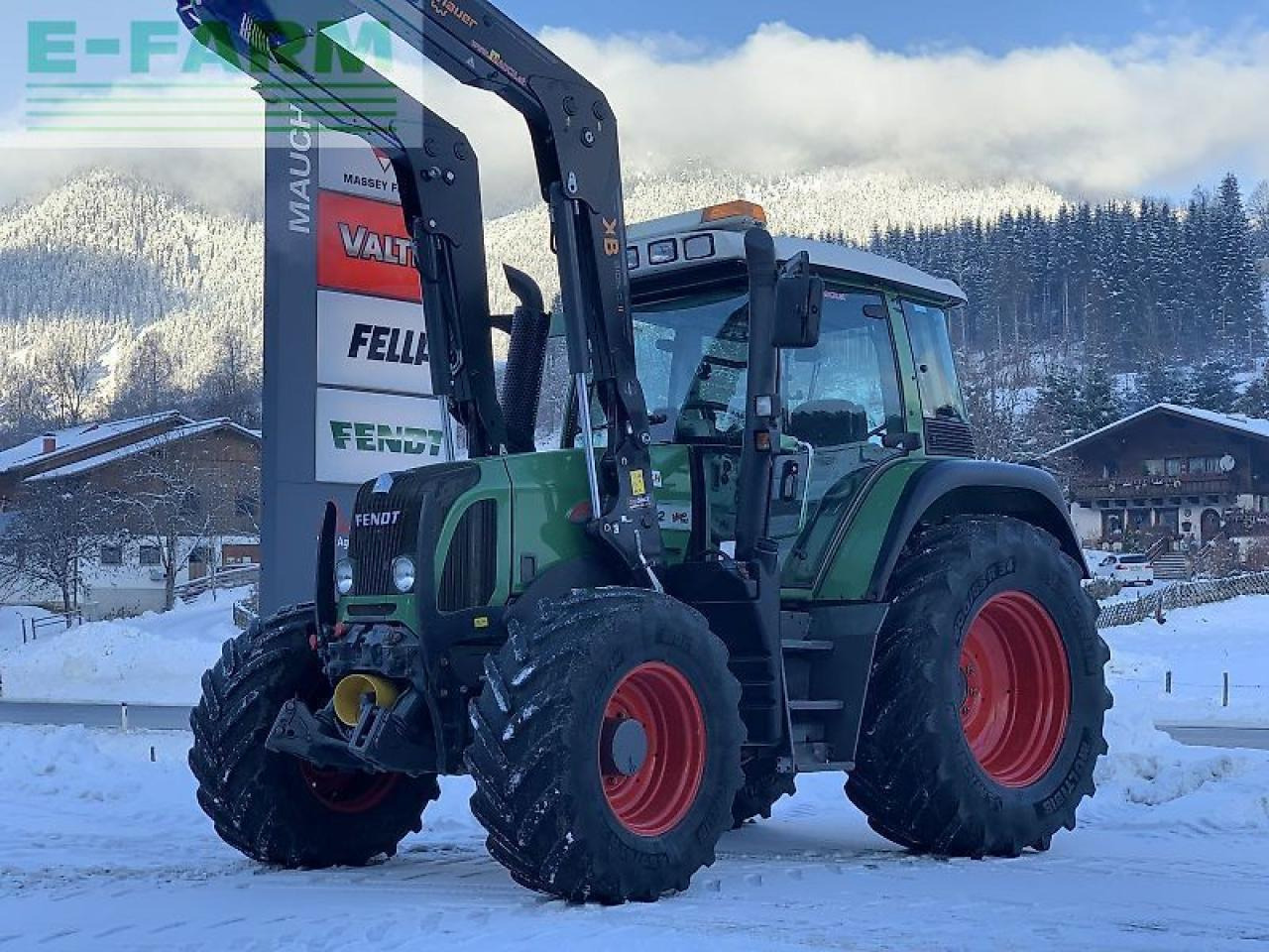 Fendt 412 vario - Tractor: afbeelding 1 Fendt 412 vario - Tractor: afbeelding 1