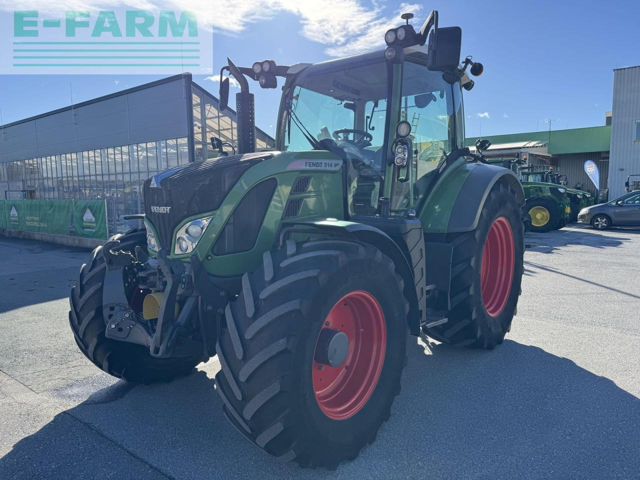 Fendt 514 vario profi - Tractor: afbeelding 1 Fendt 514 vario profi - Tractor: afbeelding 1