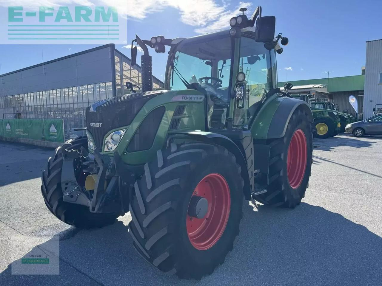 Fendt 514 vario profi - Tractor: afbeelding 1 Fendt 514 vario profi - Tractor: afbeelding 1