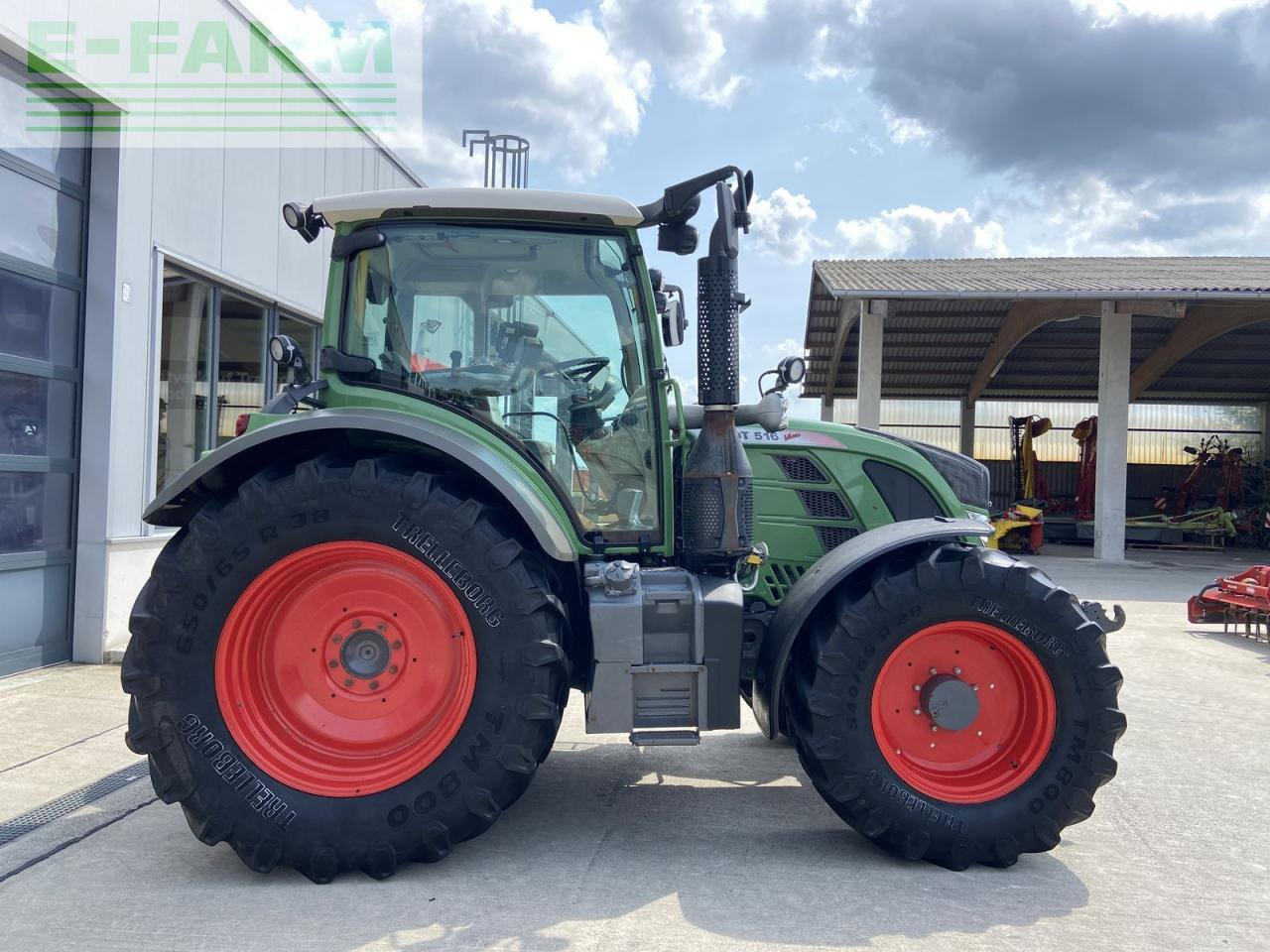 Fendt 516 vario - Tractor: afbeelding 4 Fendt 516 vario - Tractor: afbeelding 4