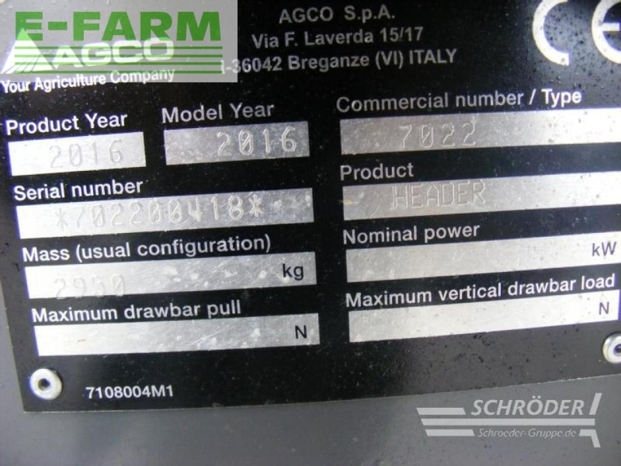 Graanmaaibord Fendt 6,80 m pf: afbeelding 8