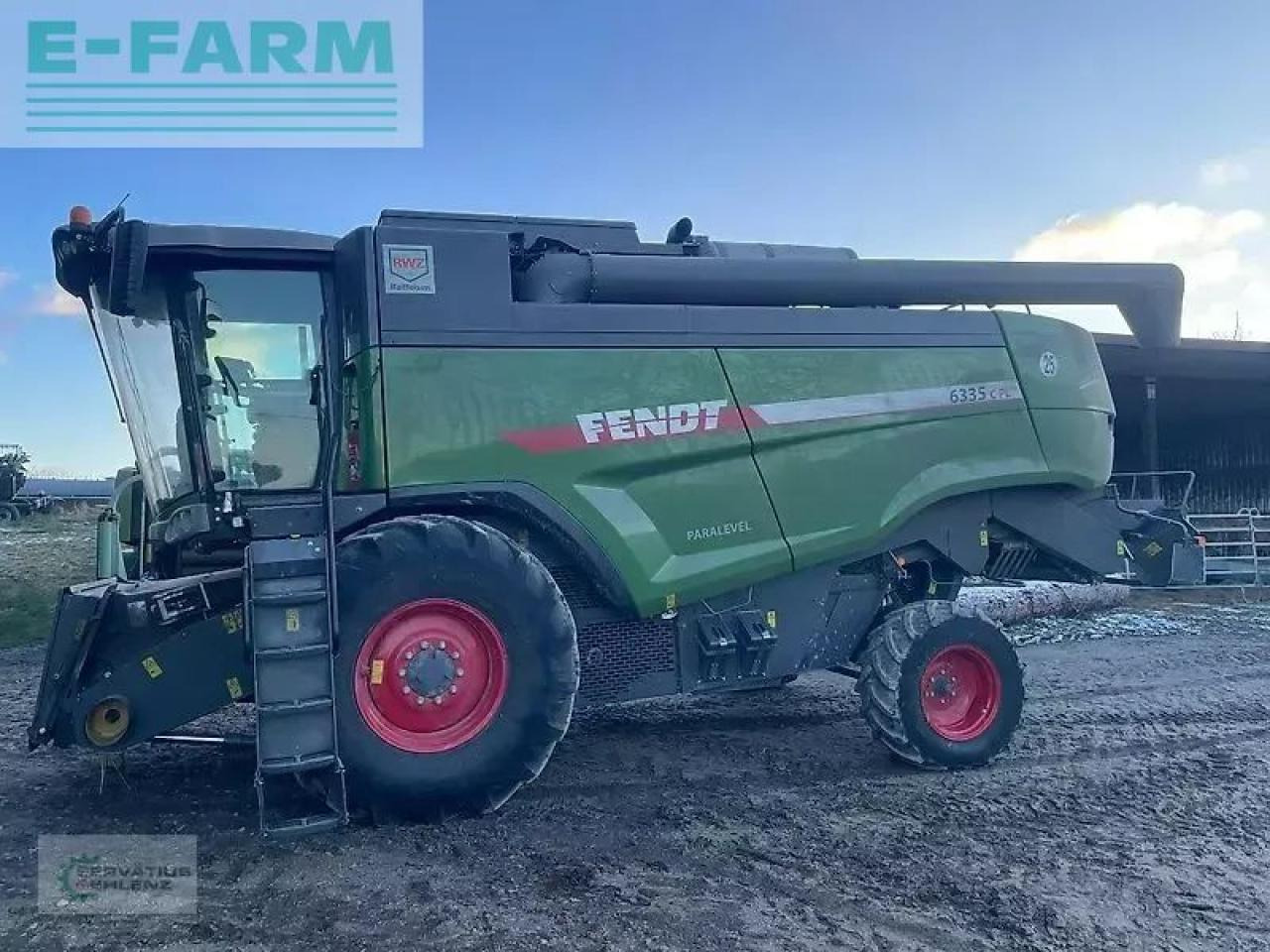 Fendt 6335 c pl hangmaschine + powerflow - Maaidorser: afbeelding 1 Fendt 6335 c pl hangmaschine + powerflow - Maaidorser: afbeelding 1