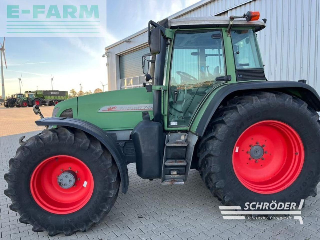 Tractor Fendt 714 vario: afbeelding 7 Tractor Fendt 714 vario: afbeelding 7