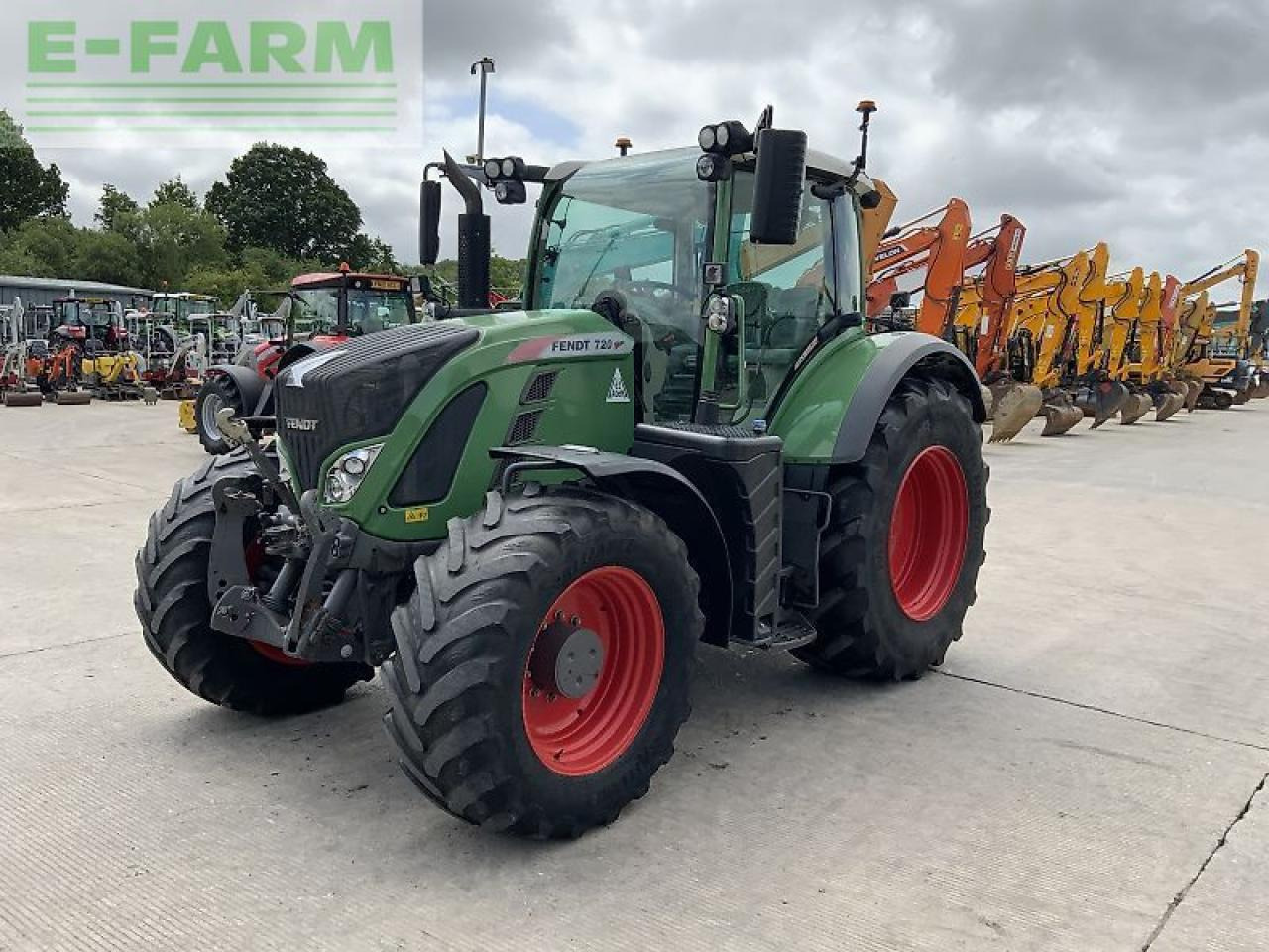Fendt 720 profi plus tractor (st20525) - Tractor: afbeelding 4 Fendt 720 profi plus tractor (st20525) - Tractor: afbeelding 4