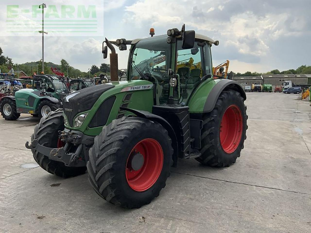 Fendt 720 profi plus tractor (st23132) - Tractor: afbeelding 4 Fendt 720 profi plus tractor (st23132) - Tractor: afbeelding 4
