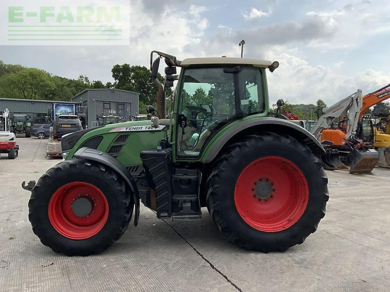 Fendt 720 profi plus tractor (st23132) - Tractor: afbeelding 5 Fendt 720 profi plus tractor (st23132) - Tractor: afbeelding 5