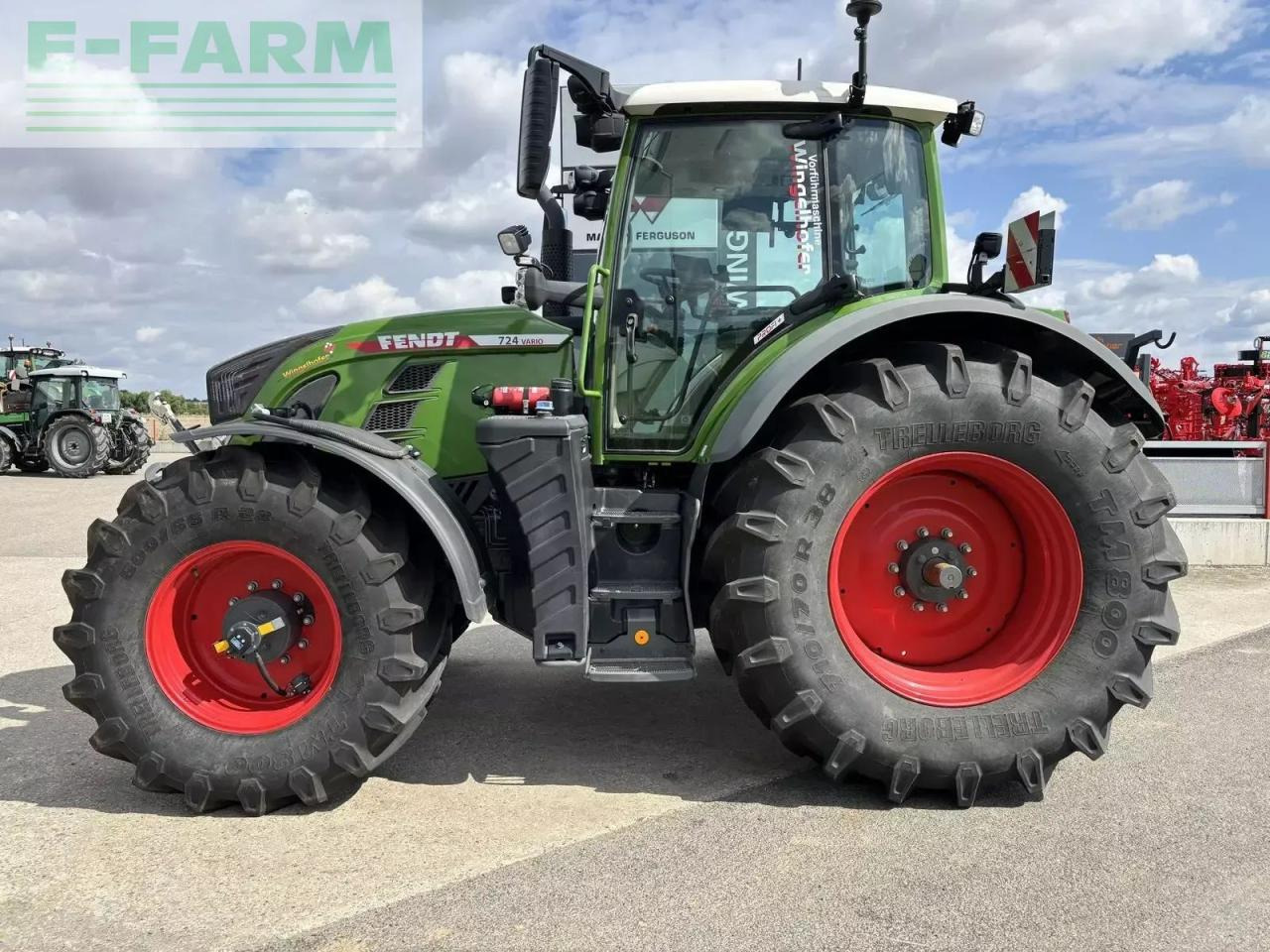 Fendt 724 vario profi+ ProfiPlus - Tractor: afbeelding 3 Fendt 724 vario profi+ ProfiPlus - Tractor: afbeelding 3