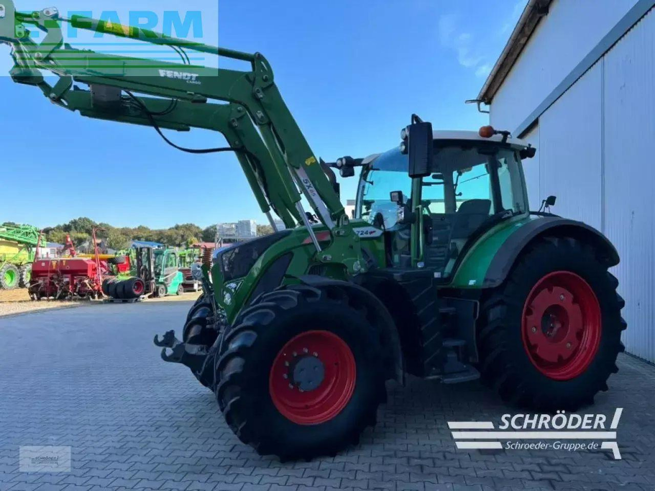 Fendt 724 vario s4 profi plus ProfiPlus - Tractor: afbeelding 4 Fendt 724 vario s4 profi plus ProfiPlus - Tractor: afbeelding 4