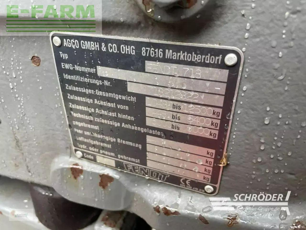 Fendt 818 vario tms - rüfa - Tractor: afbeelding 5 Fendt 818 vario tms - rüfa - Tractor: afbeelding 5