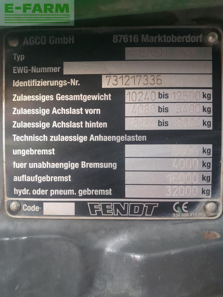 Fendt 820 Vario - Tractor: afbeelding 3 Fendt 820 Vario - Tractor: afbeelding 3