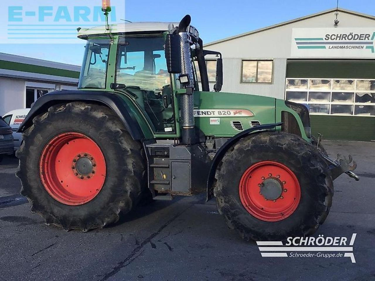 Fendt 820 vario tms - Tractor: afbeelding 4 Fendt 820 vario tms - Tractor: afbeelding 4