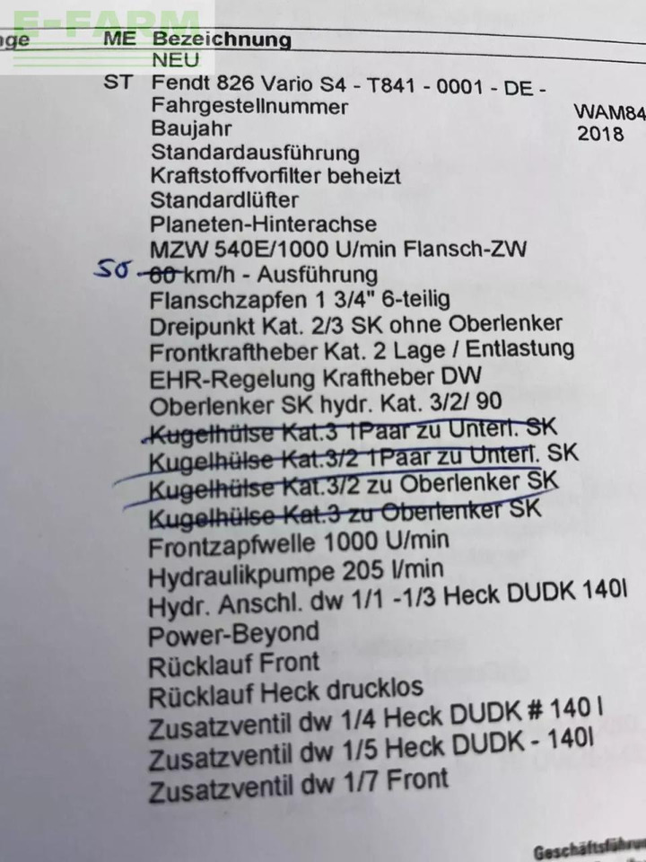 Fendt 826 vario profiplus ProfiPlus - Tractor: afbeelding 4 Fendt 826 vario profiplus ProfiPlus - Tractor: afbeelding 4