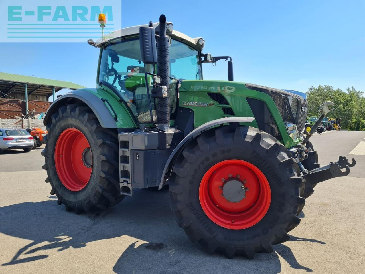 Fendt 828 vario - Tractor: afbeelding 4 Fendt 828 vario - Tractor: afbeelding 4