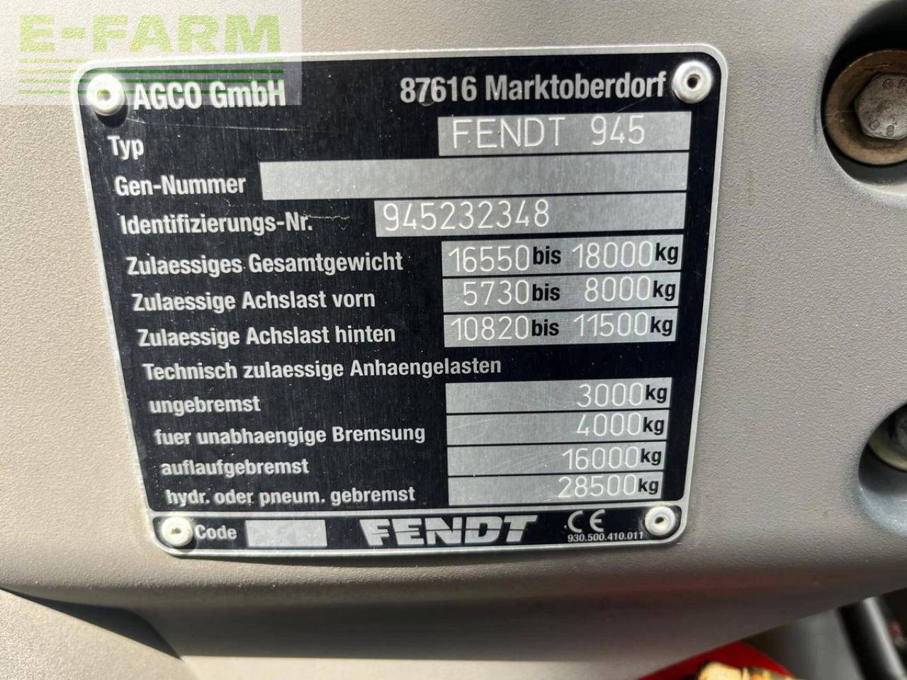 Fendt 936 vario - Tractor: afbeelding 5 Fendt 936 vario - Tractor: afbeelding 5
