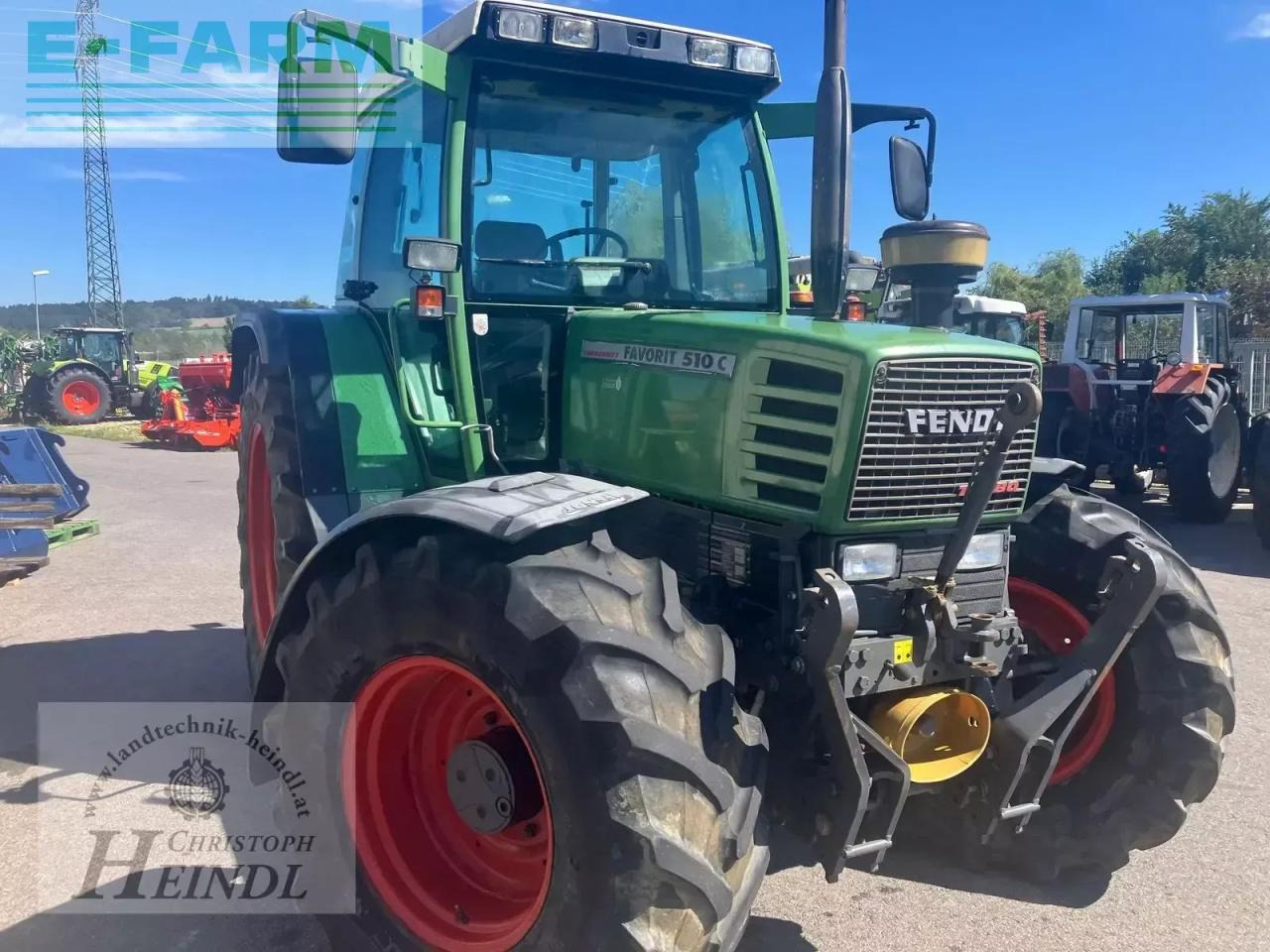 Fendt favorit 510 c - Tractor: afbeelding 1 Fendt favorit 510 c - Tractor: afbeelding 1
