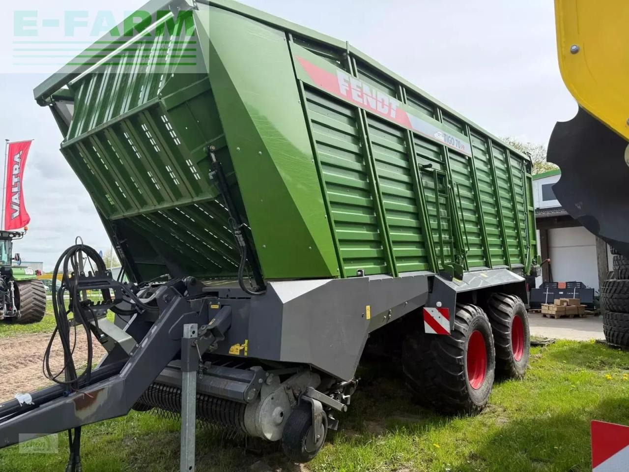 Fendt tigo 70 pr nur 774 fuhren bzw 76 stunden und mit 750/45 r26,5 bereifung - Opraapwagen: afbeelding 1 Fendt tigo 70 pr nur 774 fuhren bzw 76 stunden und mit 750/45 r26,5 bereifung - Opraapwagen: afbeelding 1