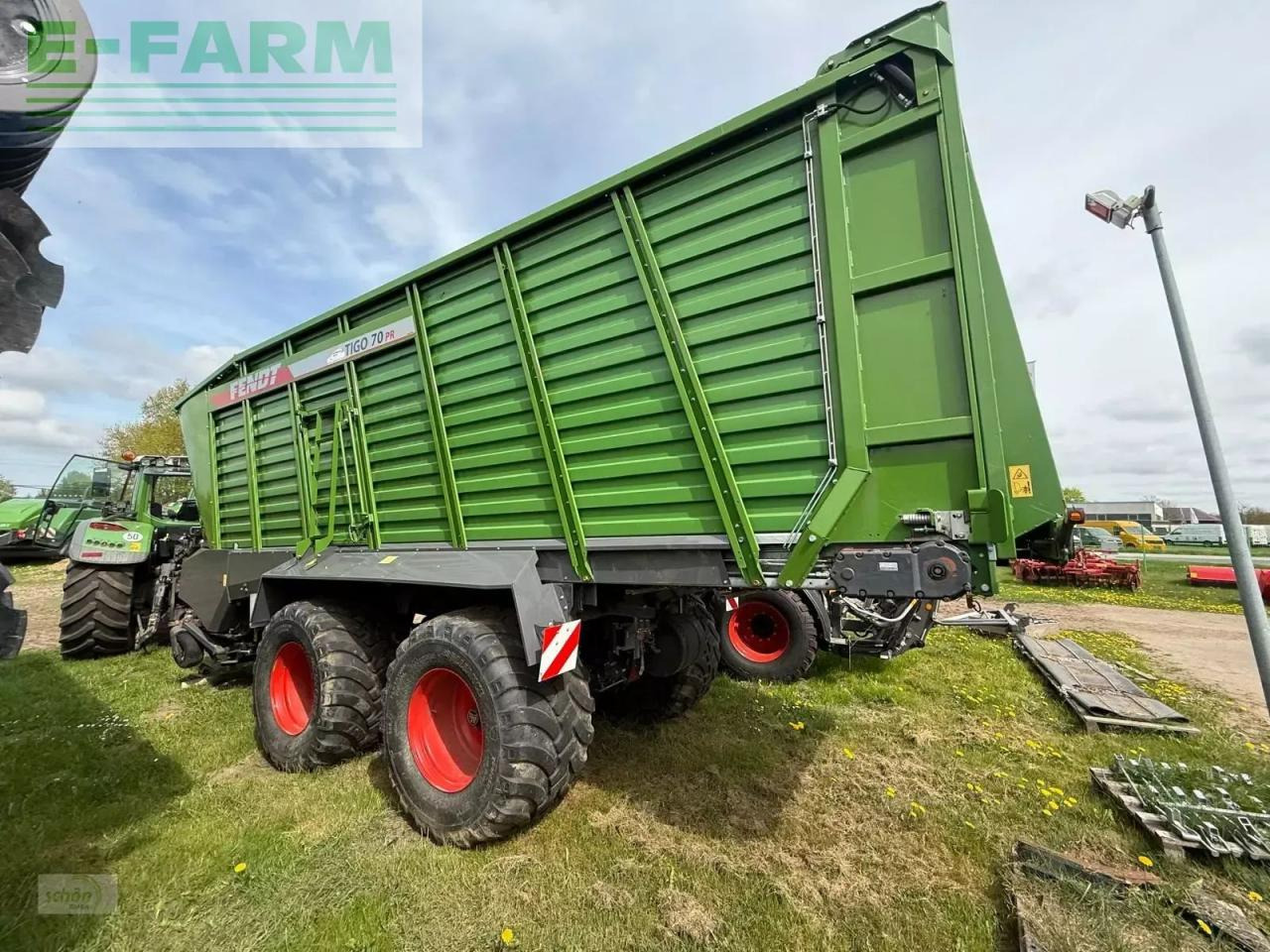 Fendt tigo 70 pr nur 774 fuhren bzw 76 stunden und mit 750/45 r26,5 bereifung - Opraapwagen: afbeelding 3 Fendt tigo 70 pr nur 774 fuhren bzw 76 stunden und mit 750/45 r26,5 bereifung - Opraapwagen: afbeelding 3