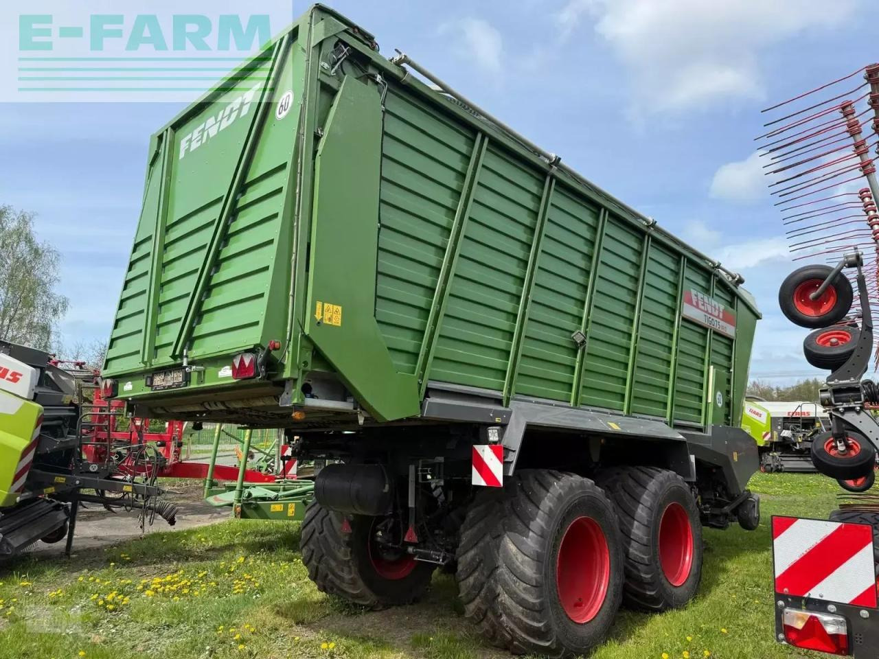Fendt tigo 75 vr mit 800-er bereifung, laderaumabdeckung und dosierwalzen - Opraapwagen: afbeelding 3 Fendt tigo 75 vr mit 800-er bereifung, laderaumabdeckung und dosierwalzen - Opraapwagen: afbeelding 3