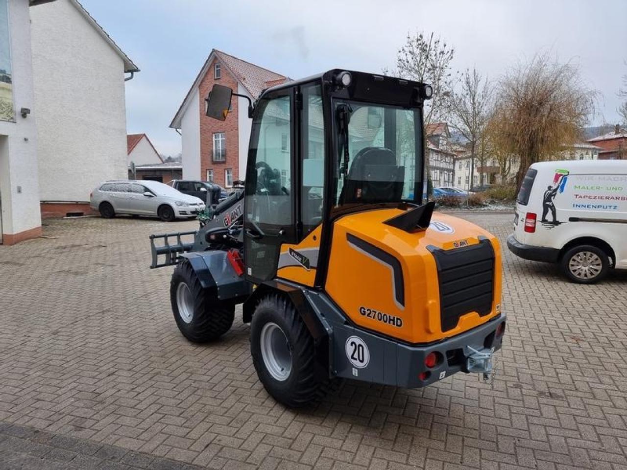 Giant g 2700 hd mit kabine und euro aufnamhe - Wiellader: afbeelding 5 Giant g 2700 hd mit kabine und euro aufnamhe - Wiellader: afbeelding 5