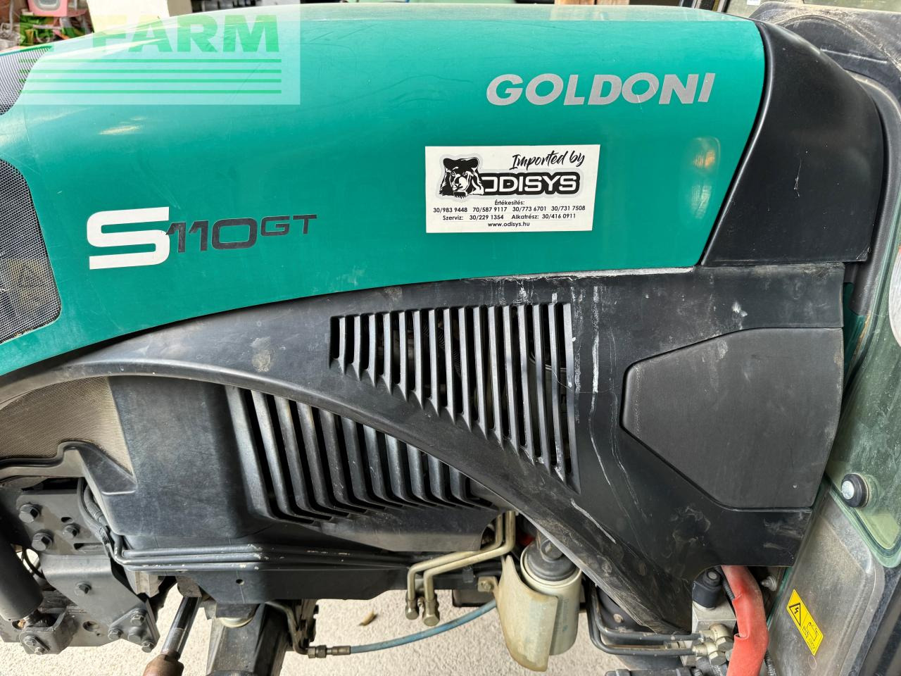 Tractor Goldoni S110 GT: afbeelding 9
