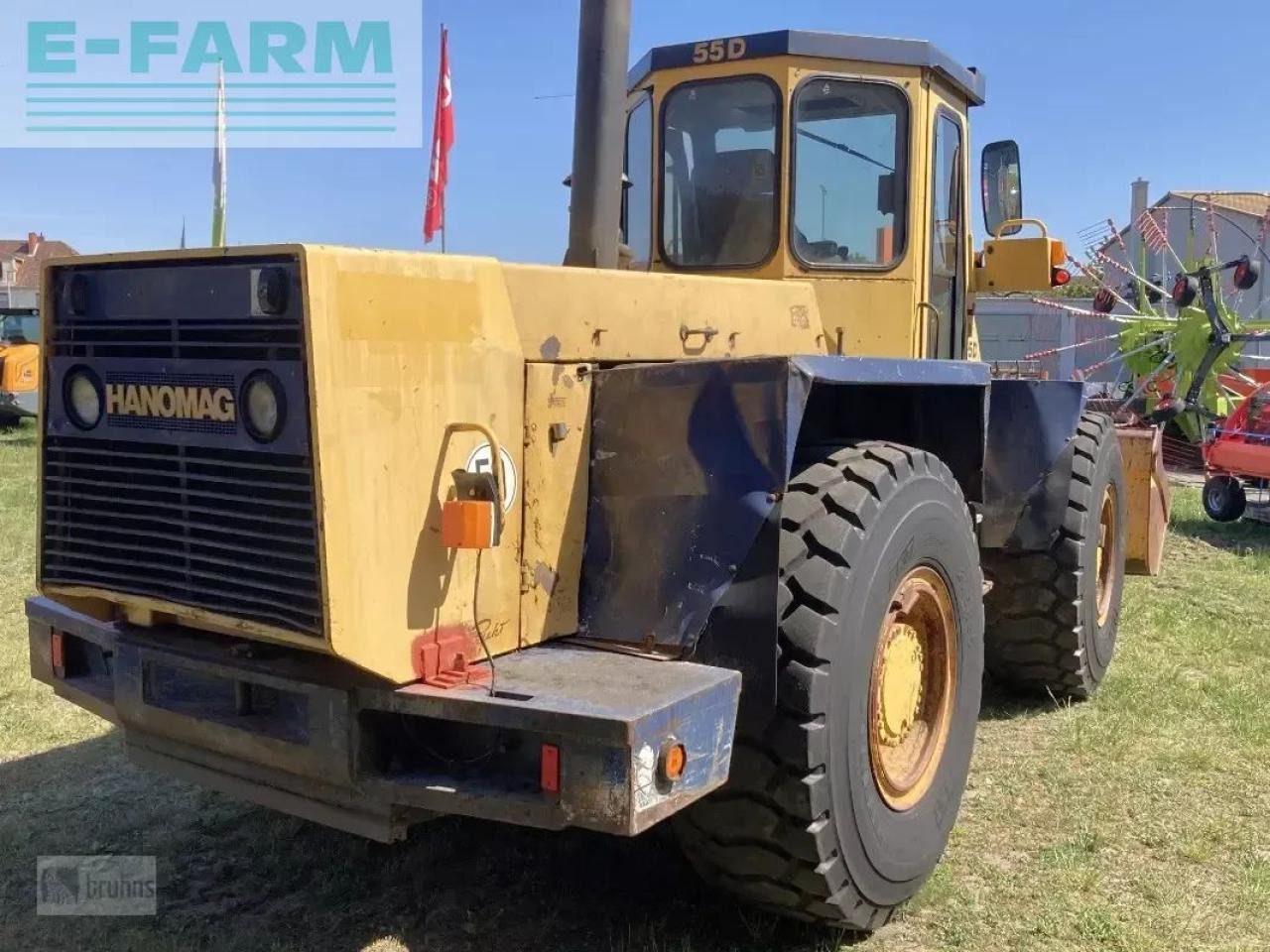 Minigraafmachine Hanomag hanomag 55 d - überladehöhe über 4 m: afbeelding 8