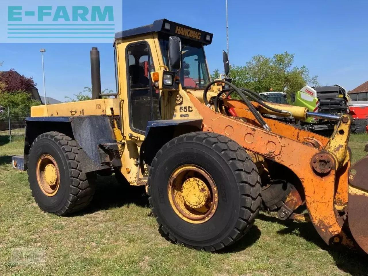 Minigraafmachine Hanomag hanomag 55 d - überladehöhe über 4 m: afbeelding 6