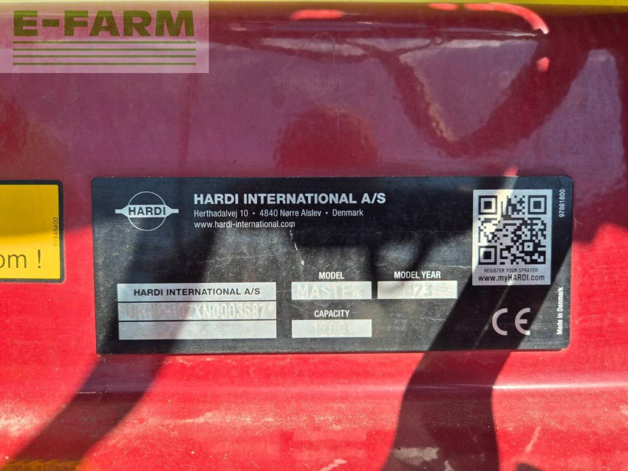 Hardi MASTER - Getrokken veldspuit: afbeelding 3 Hardi MASTER - Getrokken veldspuit: afbeelding 3