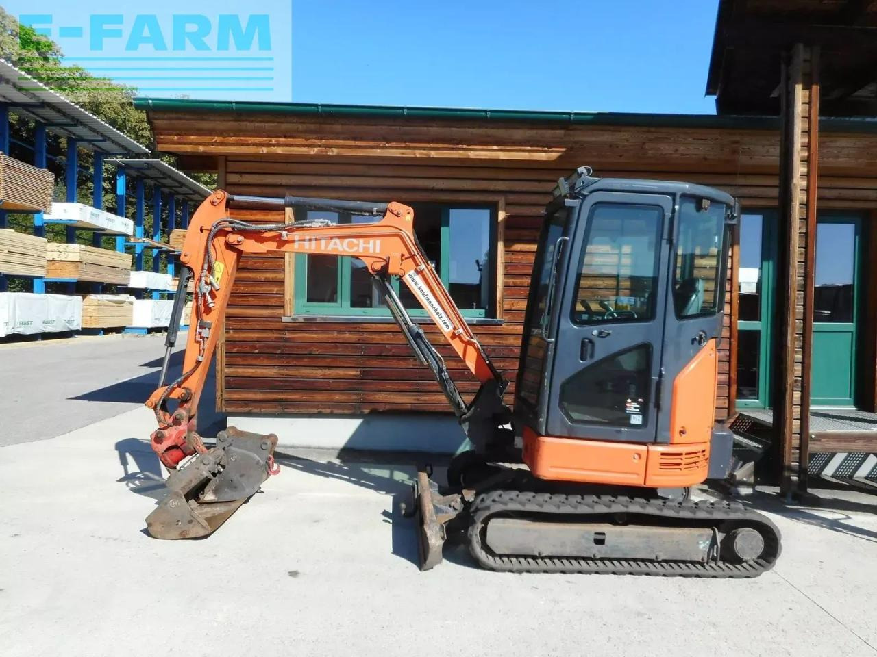 Hitachi zx26u-6 ( 2.740kg ) powertilt u. hydr. sw - Minigraafmachine: afbeelding 1 Hitachi zx26u-6 ( 2.740kg ) powertilt u. hydr. sw - Minigraafmachine: afbeelding 1