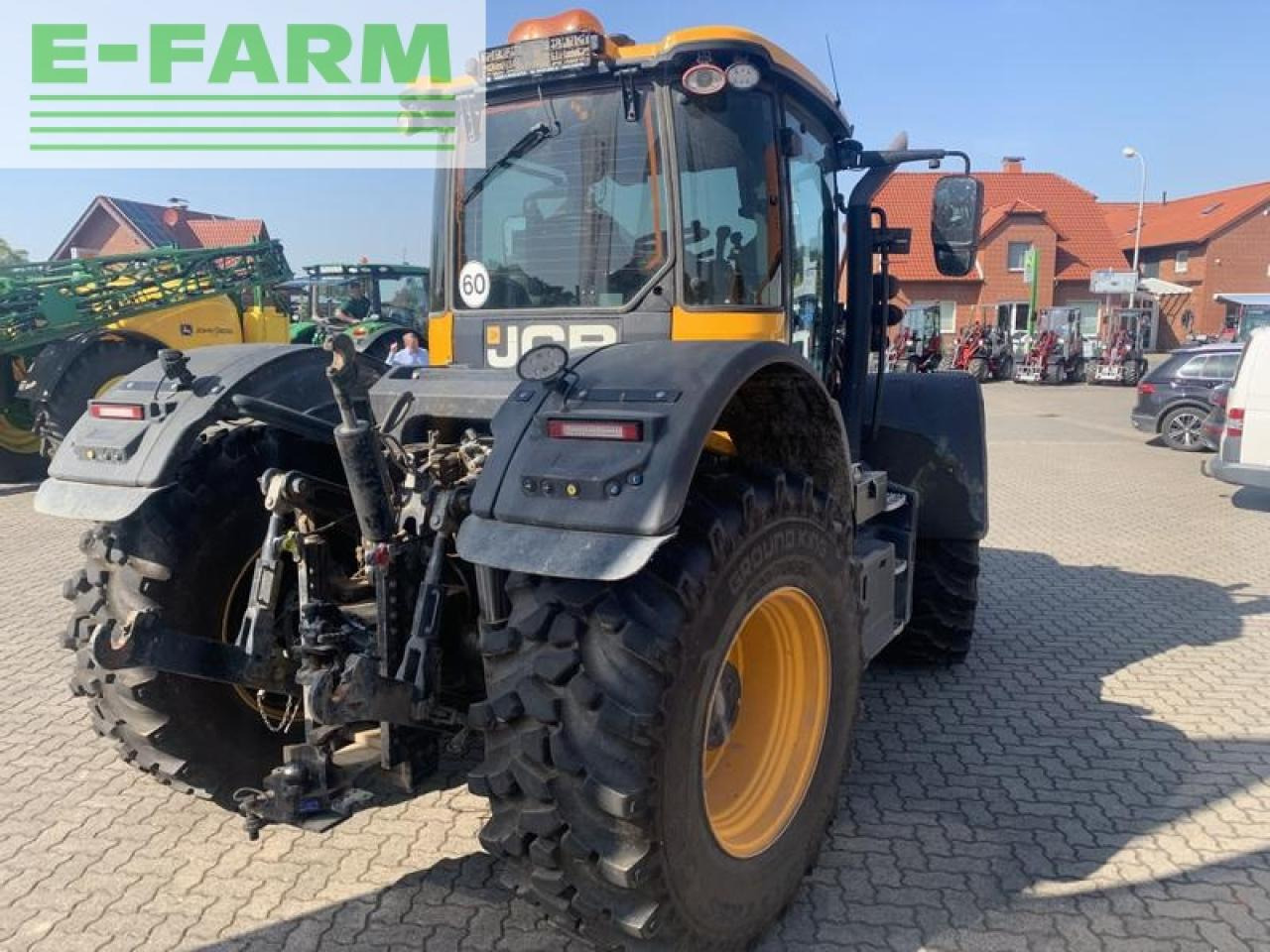 JCB 4220 fasttrac mit jd-autotrac vorbereitung + stoll konsolen - Tractor: afbeelding 4 JCB 4220 fasttrac mit jd-autotrac vorbereitung + stoll konsolen - Tractor: afbeelding 4