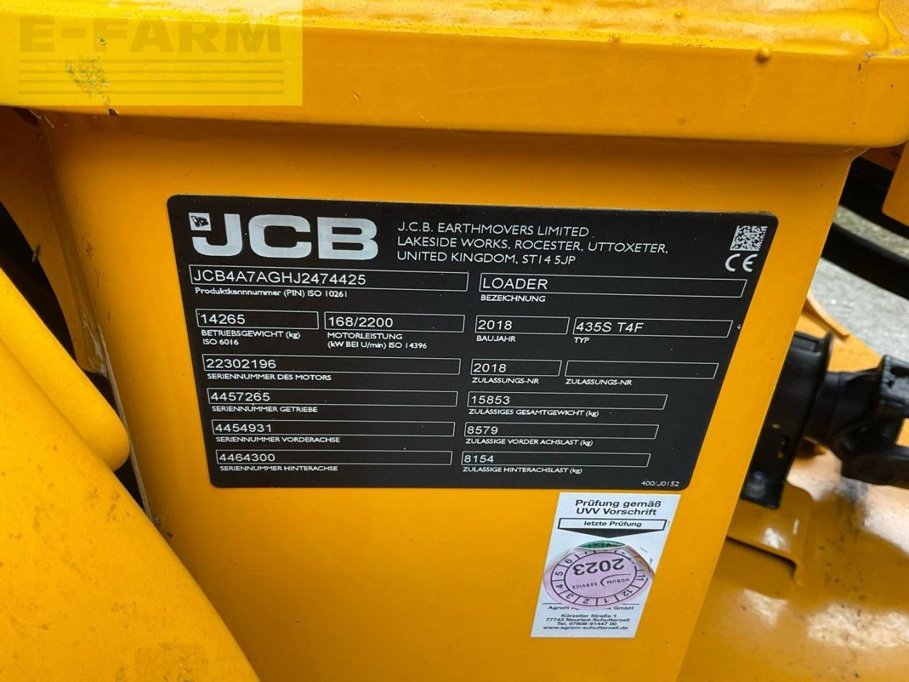 Minigraafmachine JCB 435 S HighLift: afbeelding 10 Minigraafmachine JCB 435 S HighLift: afbeelding 10