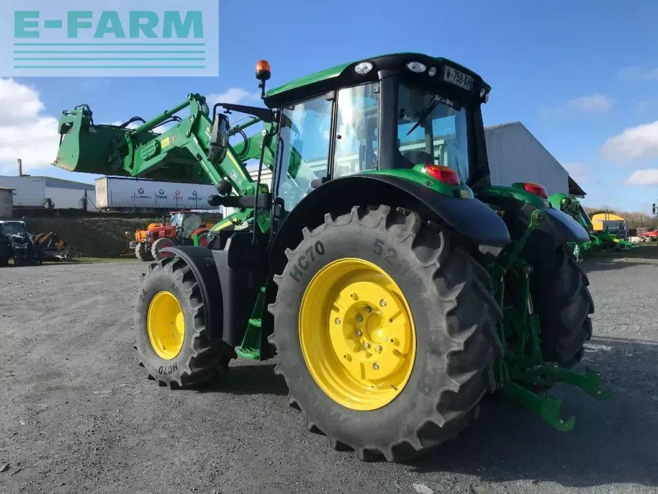 John Deere 6100 m command quad - Tractor: afbeelding 3 John Deere 6100 m command quad - Tractor: afbeelding 3