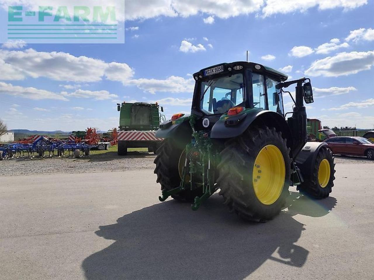 John Deere 6100m - Tractor: afbeelding 4 John Deere 6100m - Tractor: afbeelding 4