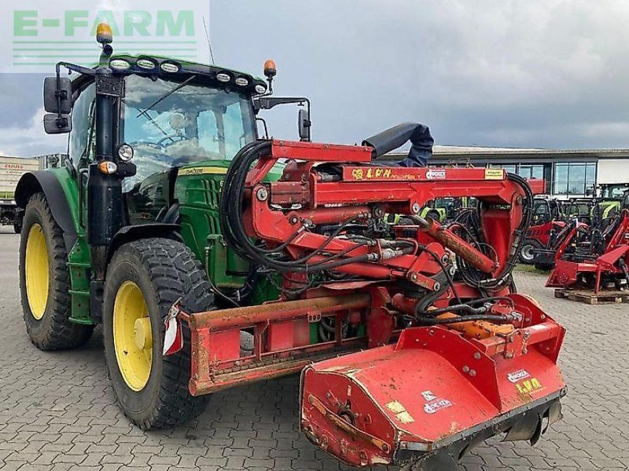 John Deere 6110r kommunal - Tractor: afbeelding 4 John Deere 6110r kommunal - Tractor: afbeelding 4