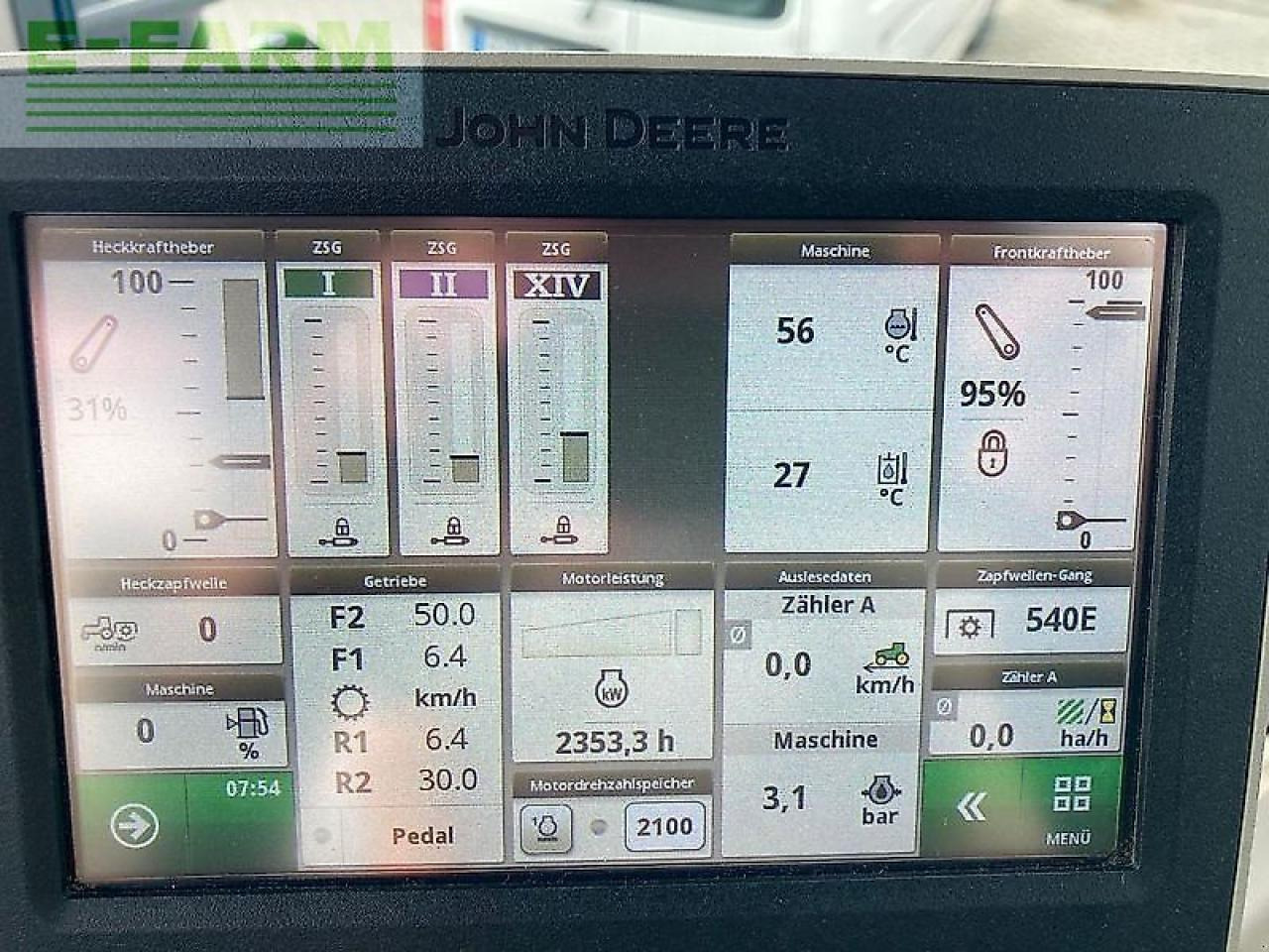 Tractor John Deere 6110r kommunal: afbeelding 13