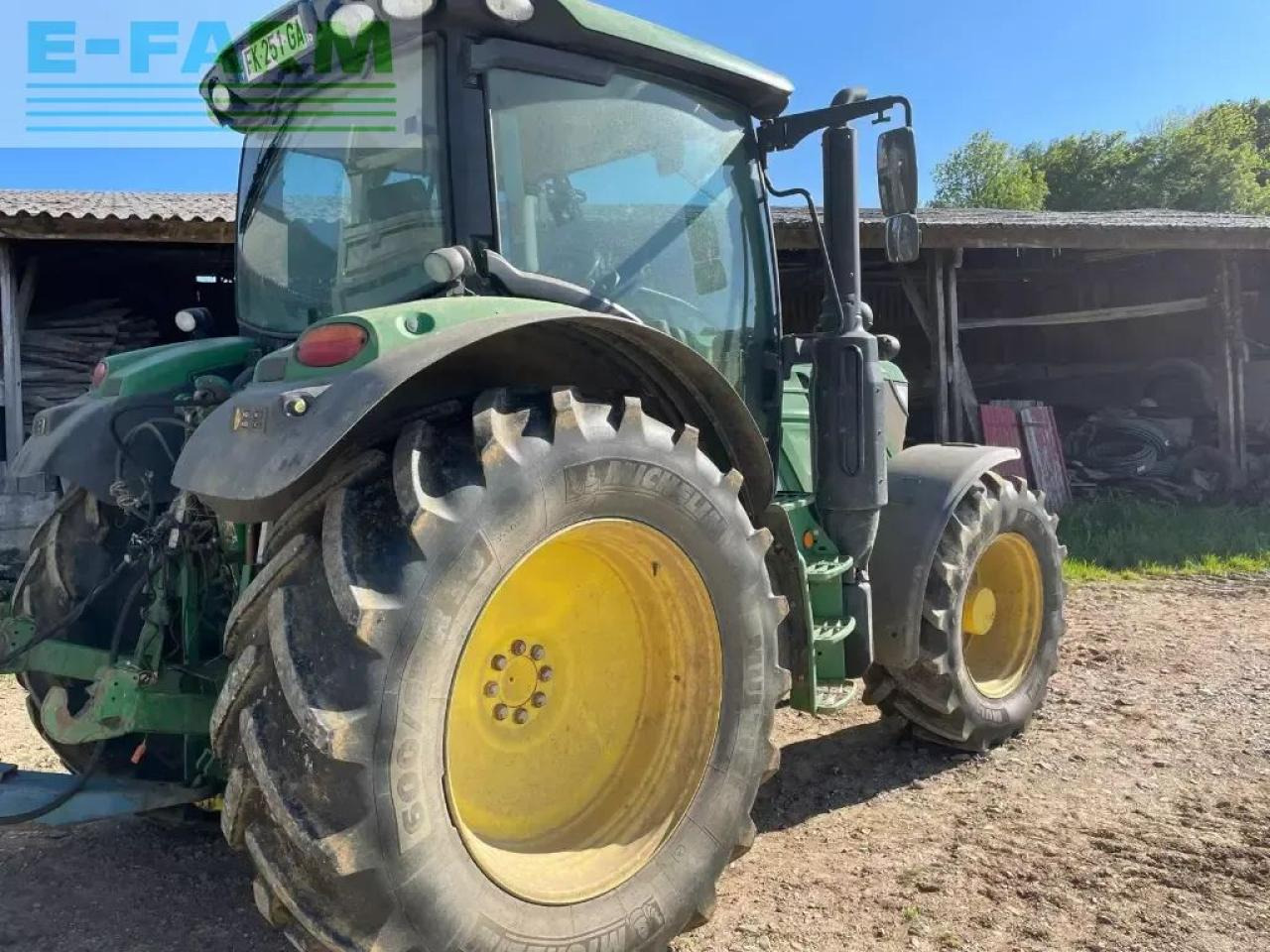 John Deere 6120 r autopower . - Tractor: afbeelding 3 John Deere 6120 r autopower . - Tractor: afbeelding 3