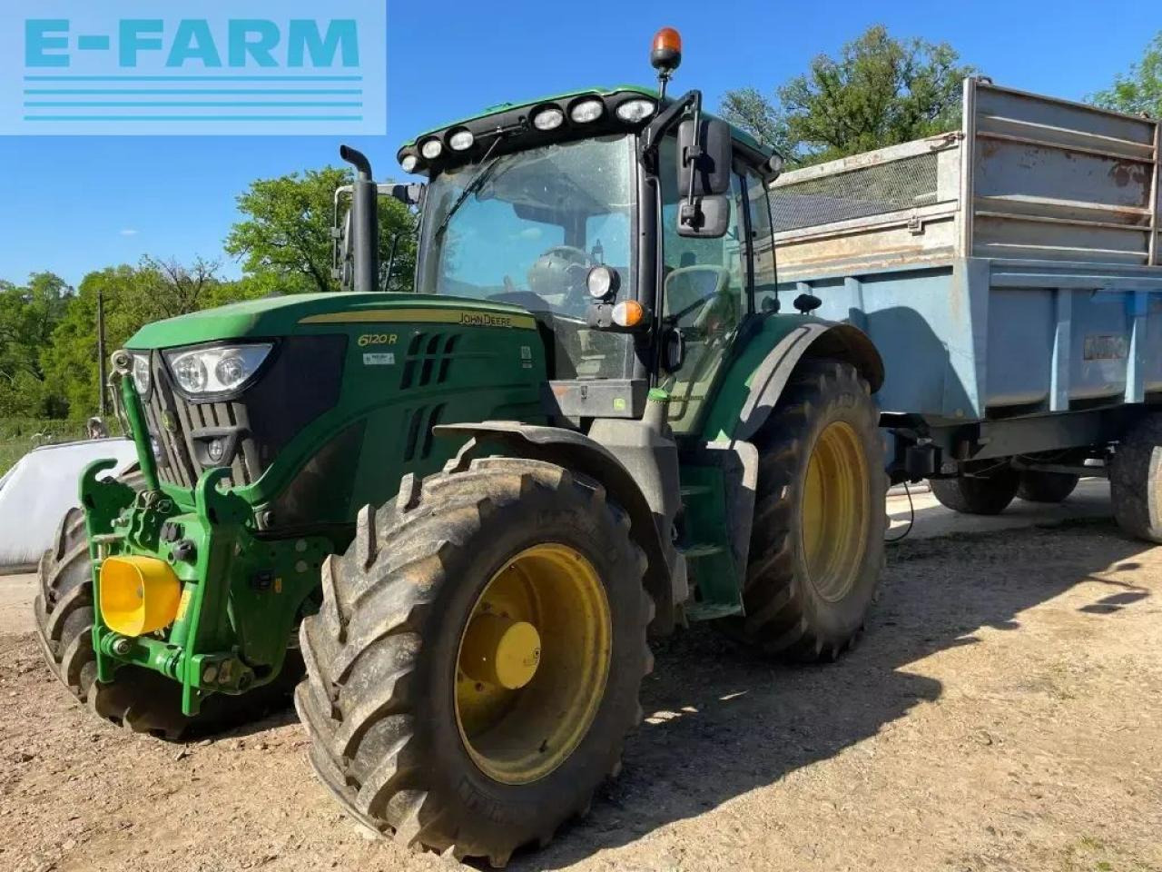 John Deere 6120 r autopower . - Tractor: afbeelding 2 John Deere 6120 r autopower . - Tractor: afbeelding 2