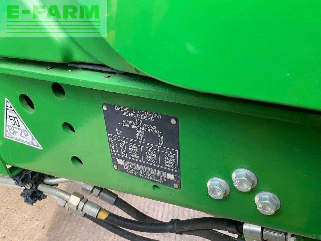 Tractor John Deere 6130r premium edition tractor (st25360): afbeelding 15