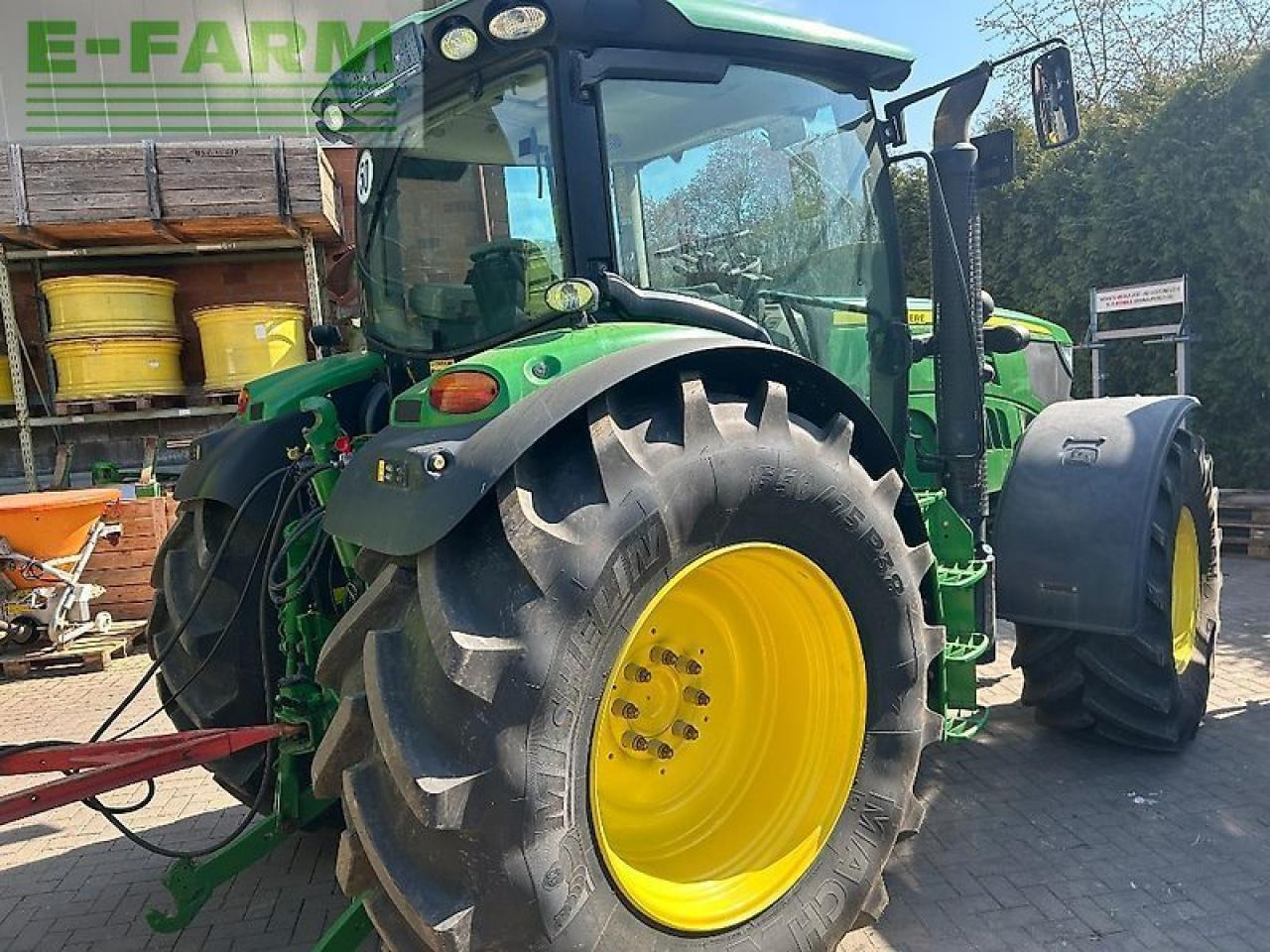 John Deere 6150r - getriebe instandgesetzt + neue bereifung ! - Tractor: afbeelding 3 John Deere 6150r - getriebe instandgesetzt + neue bereifung ! - Tractor: afbeelding 3