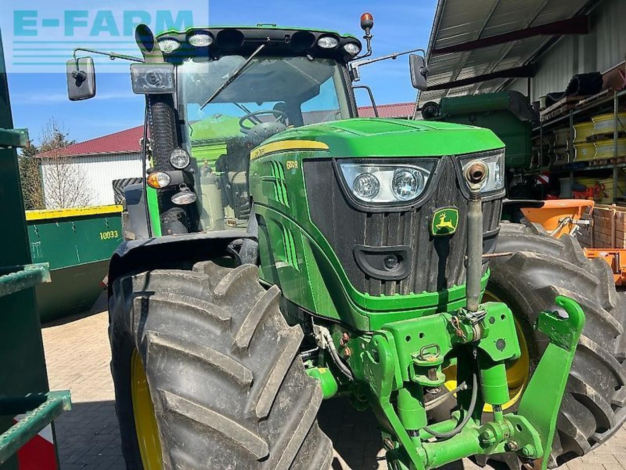 John Deere 6150r - getriebe instandgesetzt + neue bereifung ! - Tractor: afbeelding 2 John Deere 6150r - getriebe instandgesetzt + neue bereifung ! - Tractor: afbeelding 2