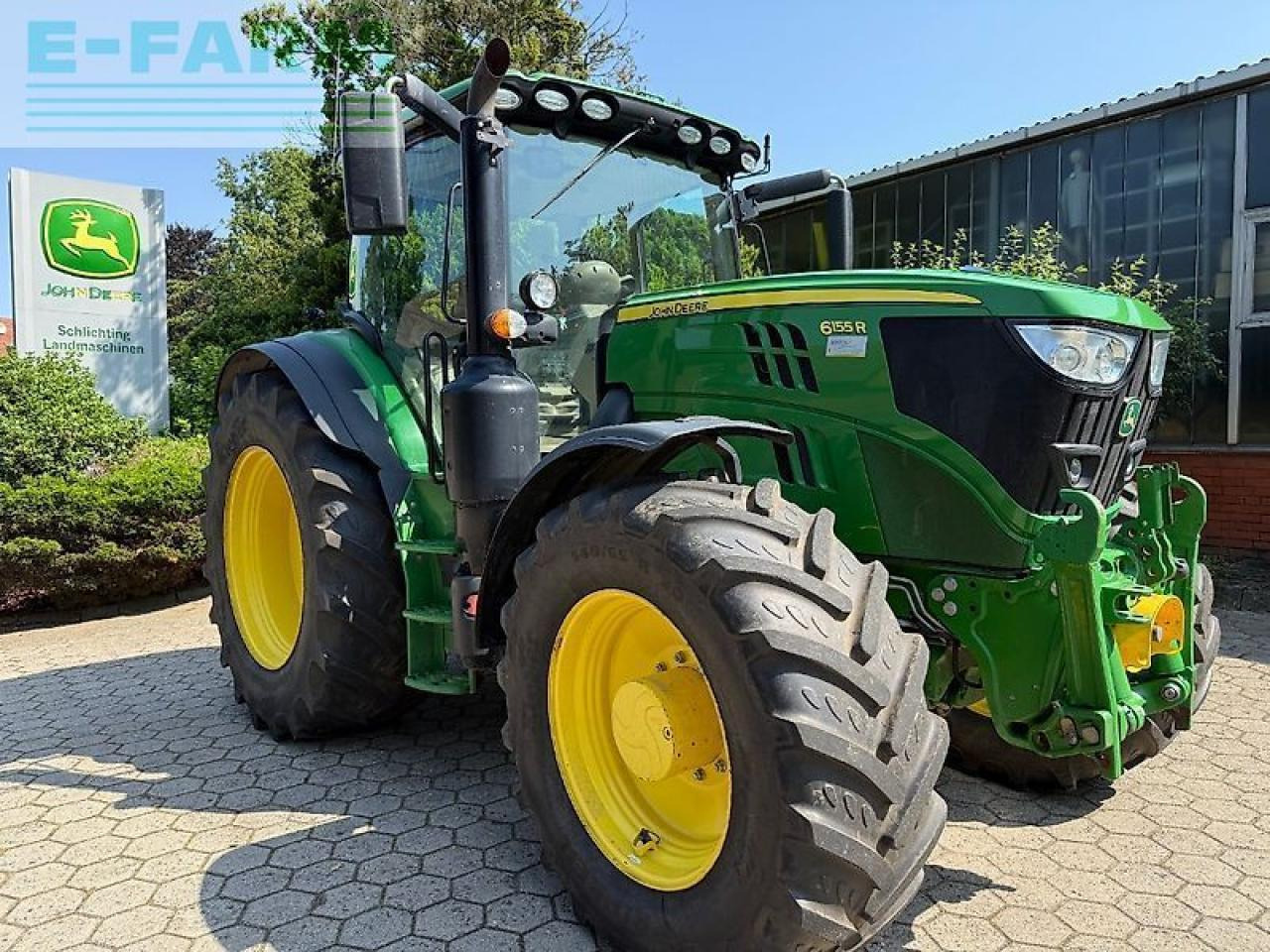John Deere 6155r - Tractor: afbeelding 1 John Deere 6155r - Tractor: afbeelding 1